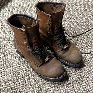 Genuine Red Wing Leather Boots
